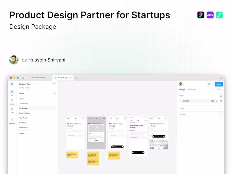 Cover image for Product Design Partner for Startups