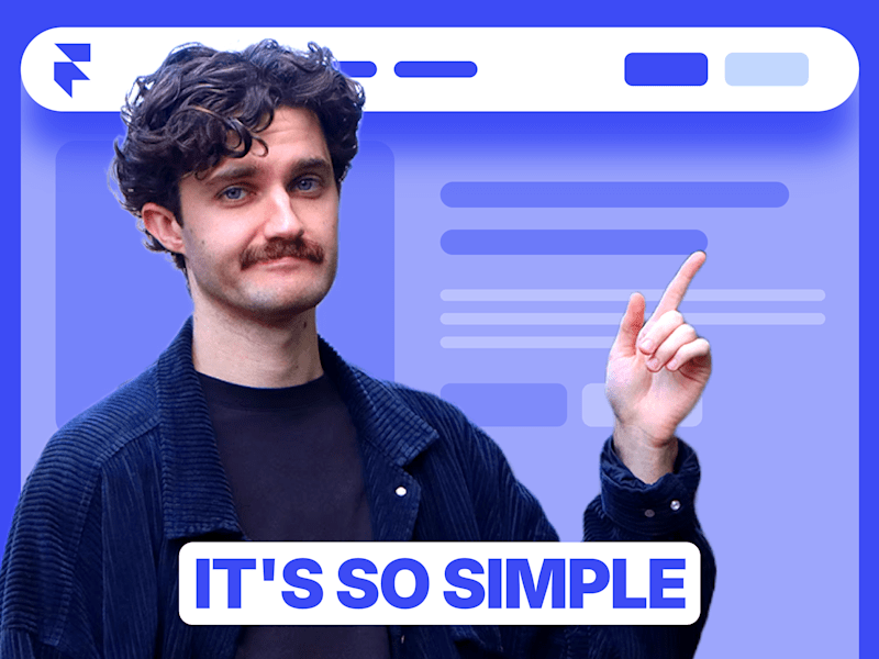 Cover image for Teaching 36,000 designers how to build a sticky header in Framer