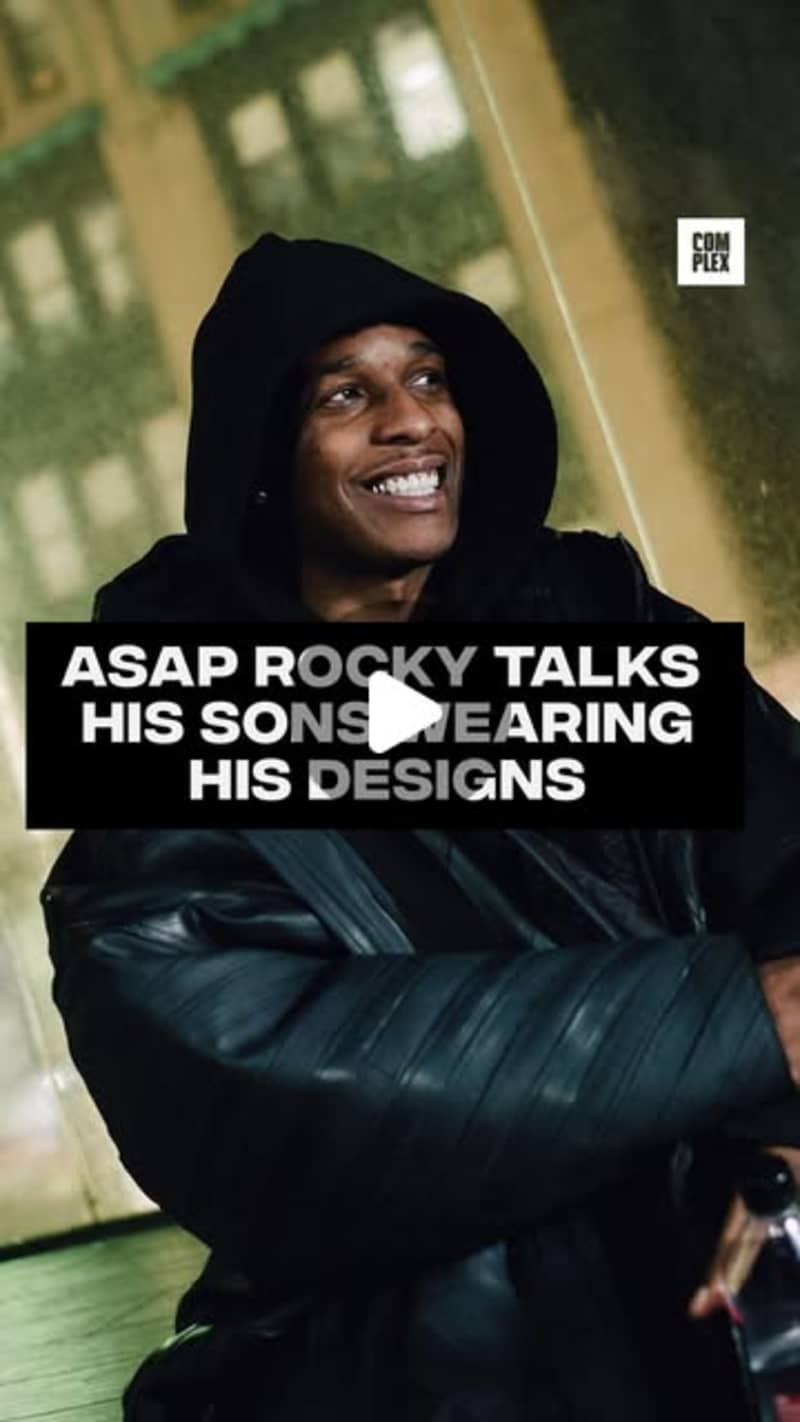Cover image for @asaprocky is keeping his youngins..