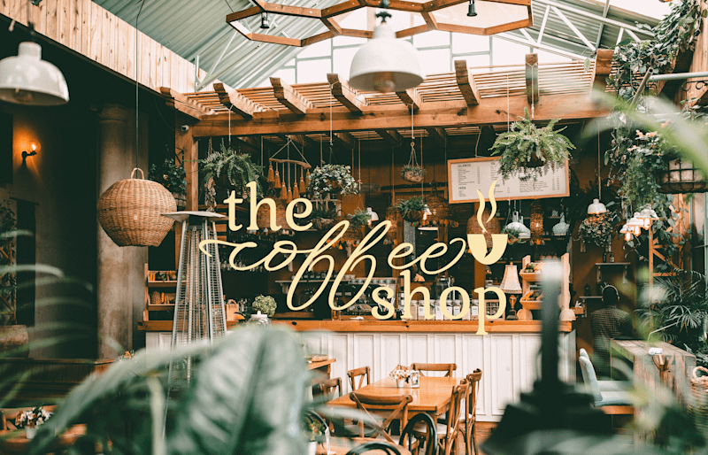 Cover image for The Coffee Shop - Branding on Behance