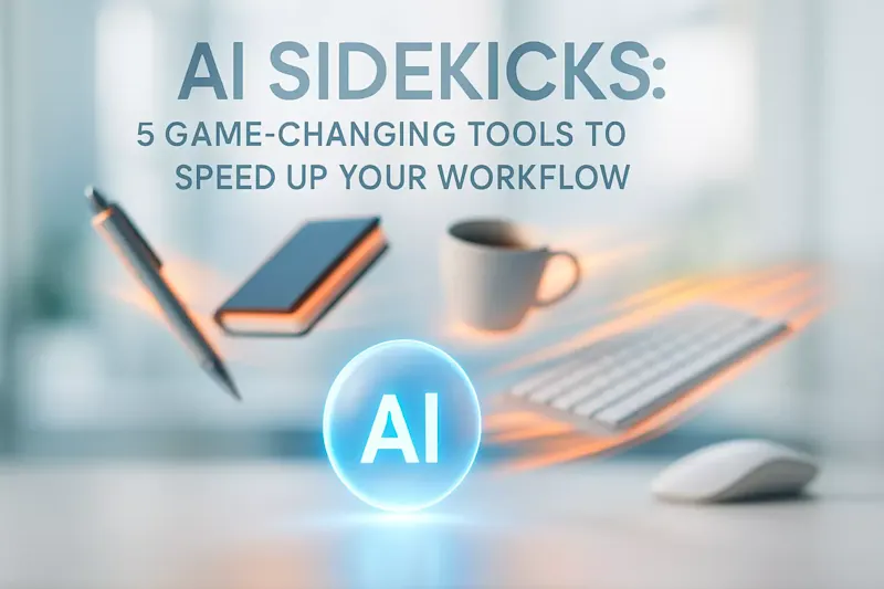 Cover image for AI Sidekicks: 5 Game-Changing Tools to Speed Up Your Workflow