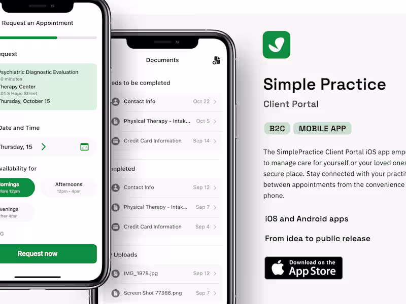 Cover image for Simple Practice apps