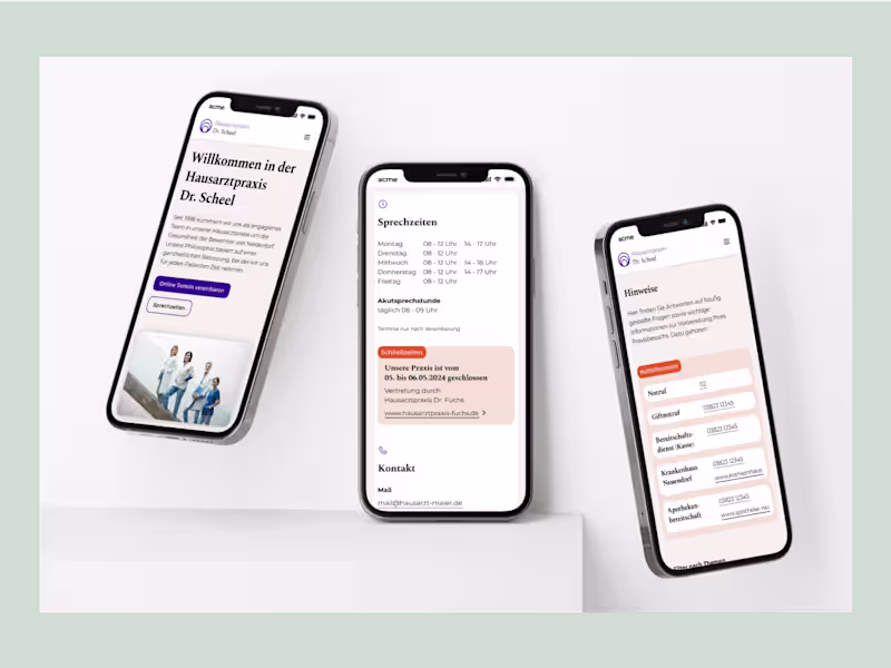Cover image for Modernes UI-Design für deine Website oder Landingpage