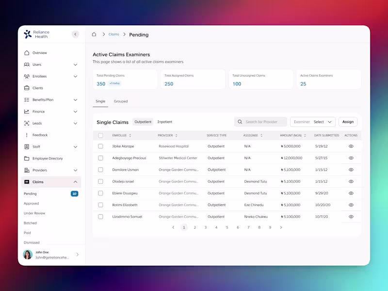 Cover image for Insurance Claims Process Automation with Reliance Health