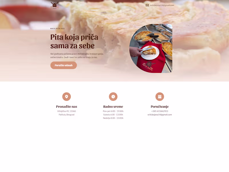 Cover image for BRED PITA 011 – The best homemade pies in Belgrade