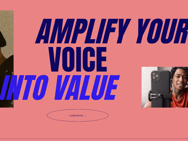 Cover image for Personal Brand Landing Page