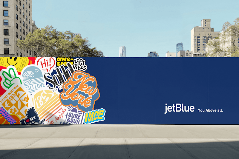 Cover image for JetBlue Stickerz Cultural Campaign
