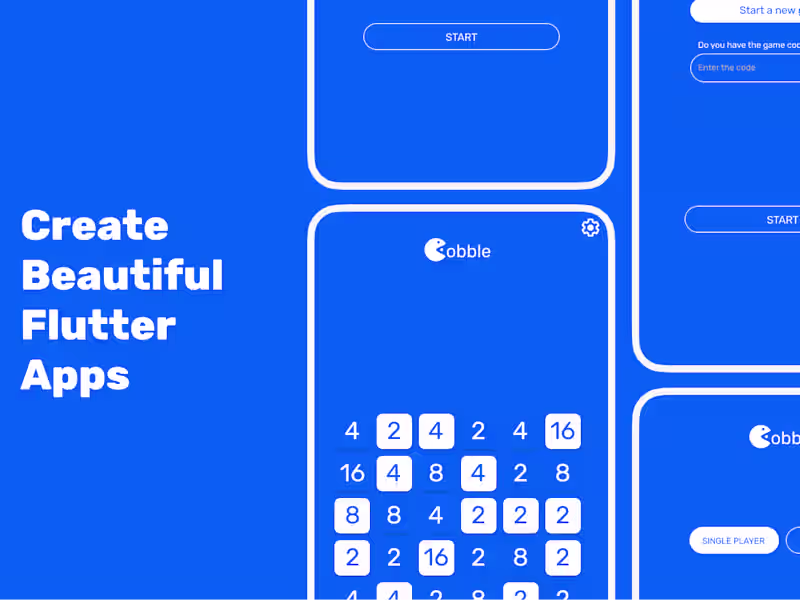 Cover image for I will develop android and ios mobile apps using flutter