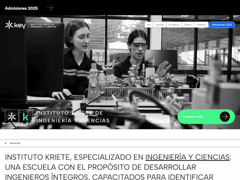 Cover image for Key Institute | Figma to Webflow Website Development