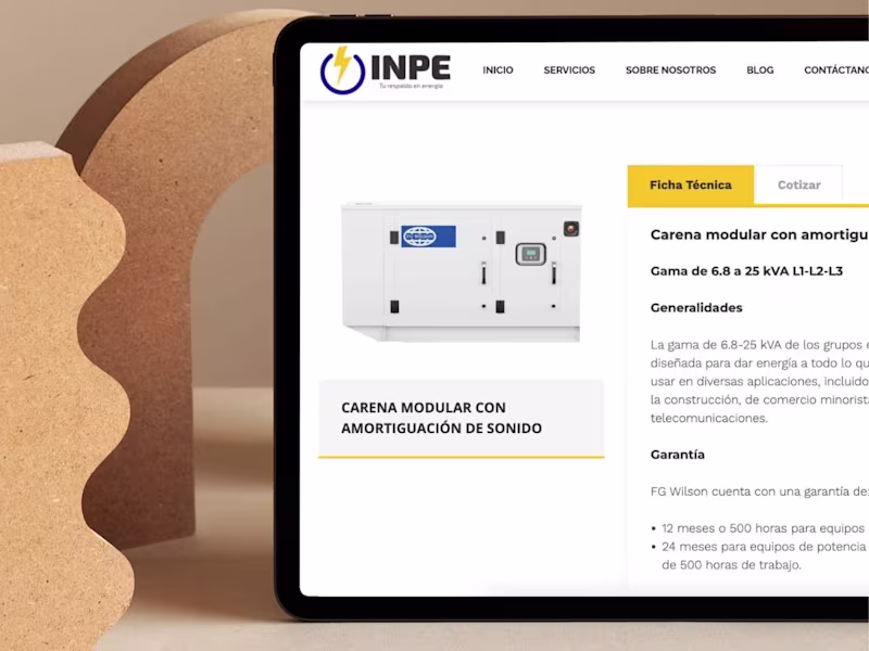 Cover image for INPE | Showcase and lead generation