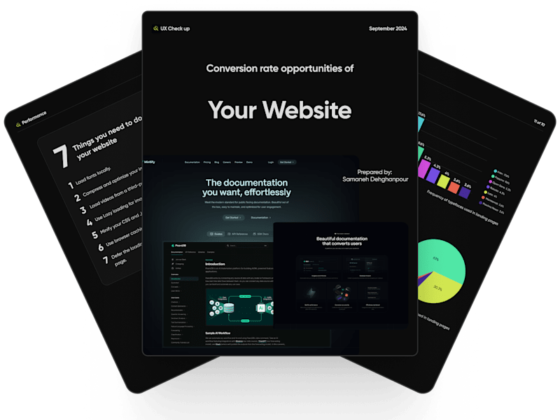 Cover image for Landing page UX Check Up