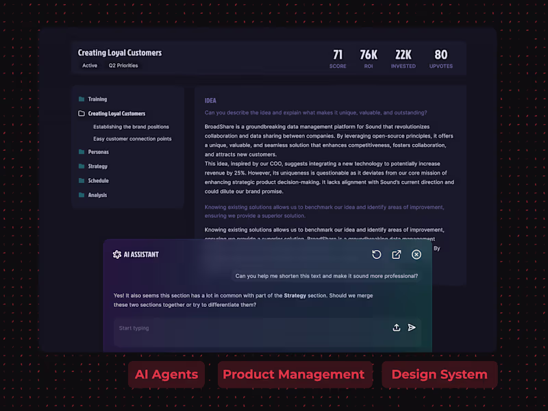 Cover image for AI Product Management Tool