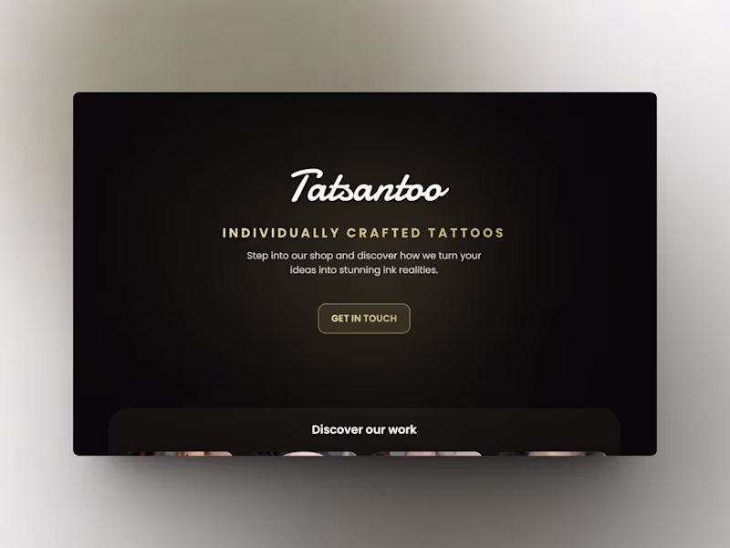 Cover image for Landing page - Custom build in Framer