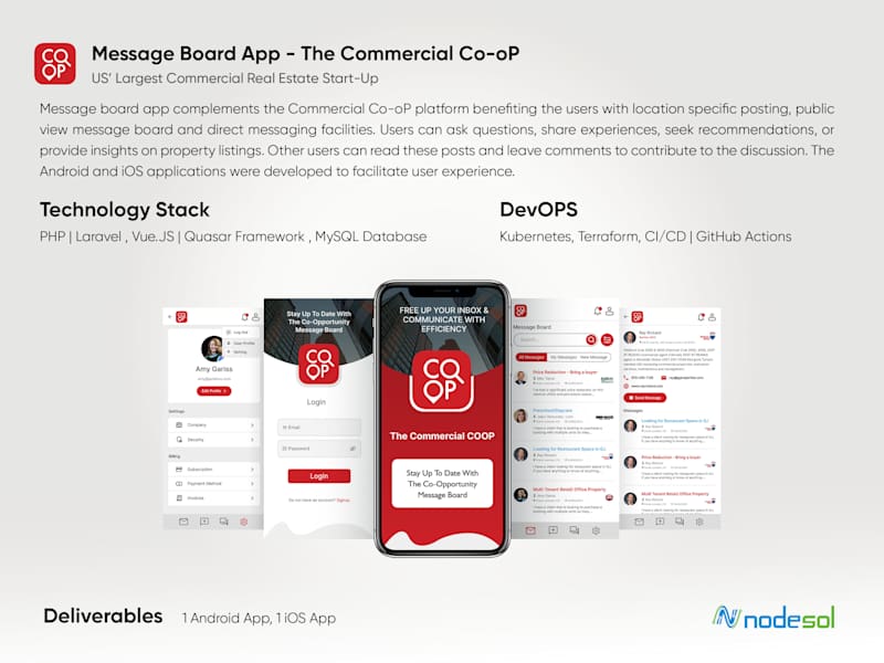 Cover image for Mobile App Development: Message Board APP