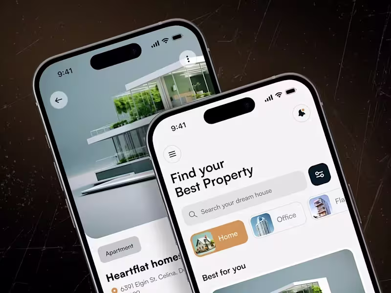 Cover image for ​​🏡 Real Estate App Design 🏡