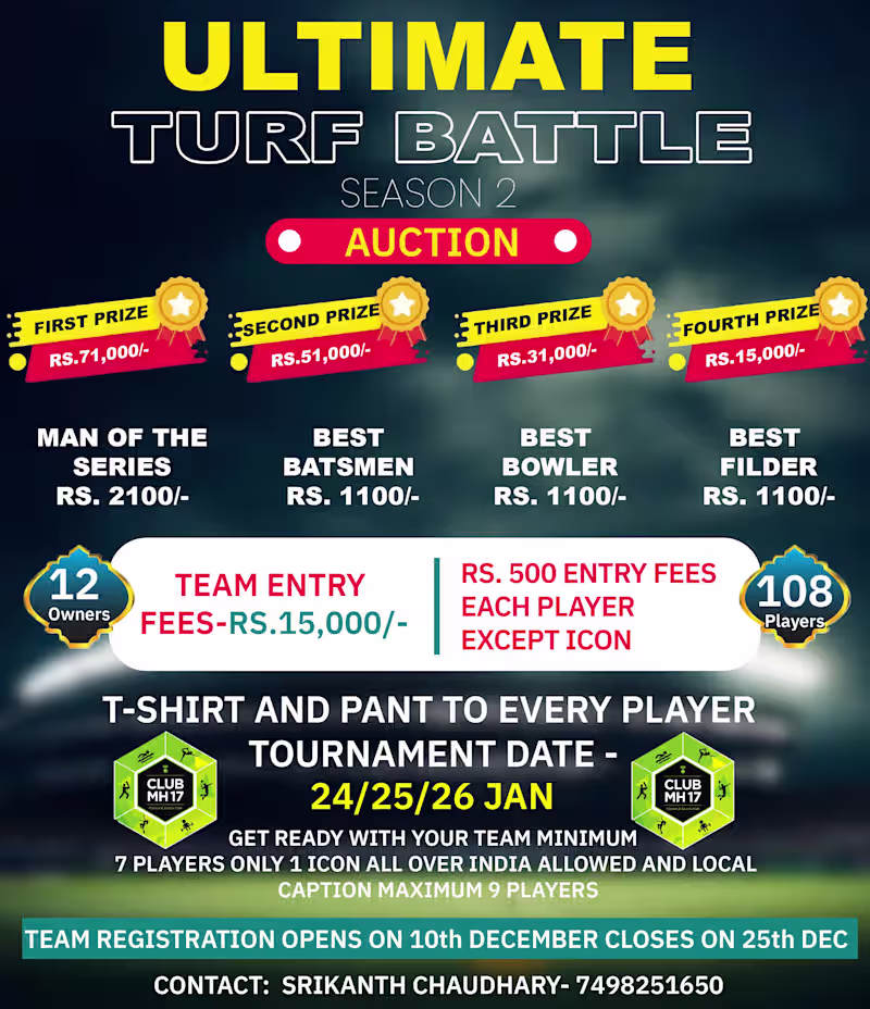 Cover image for this a turf battle poster