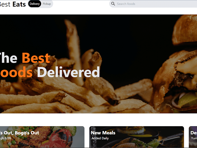 Cover image for FAST FOOD APP