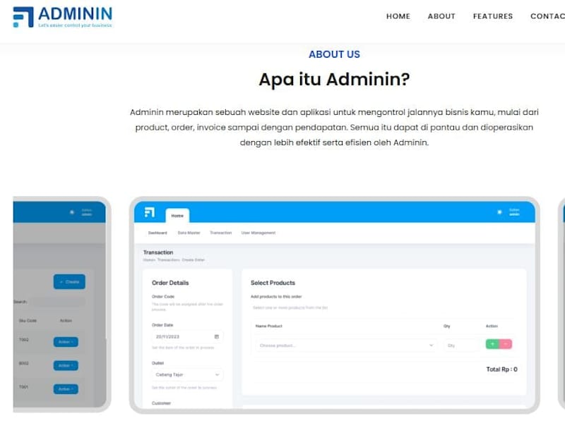 Cover image for Project Adminin