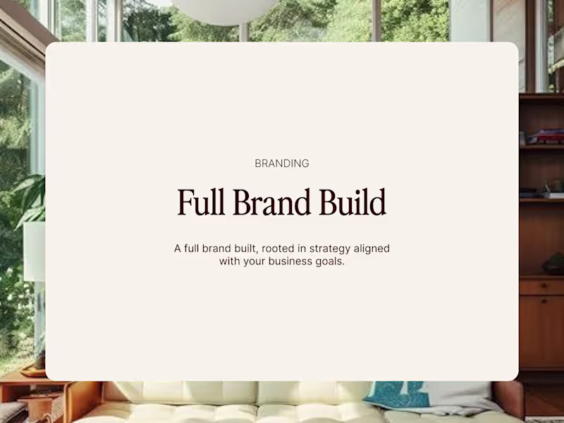 Cover image for Full Brand Build