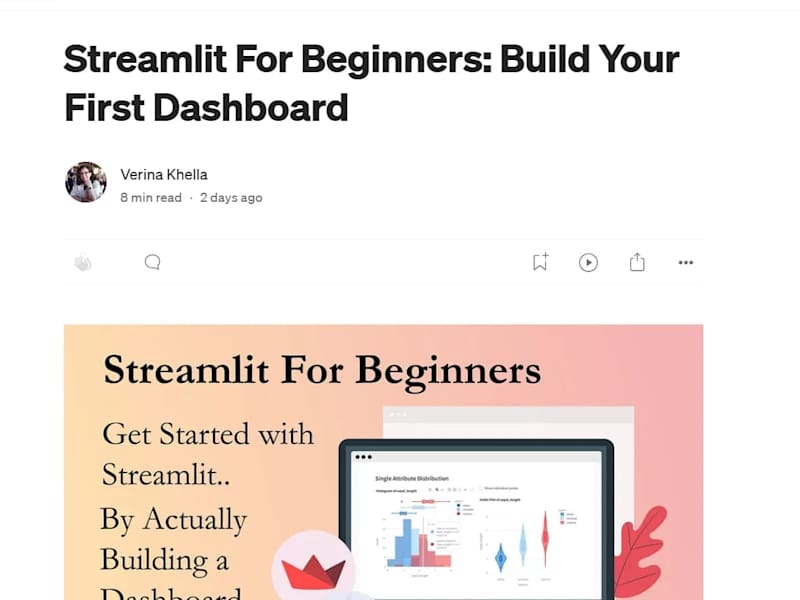 Cover image for Python Dashboard Tutorial