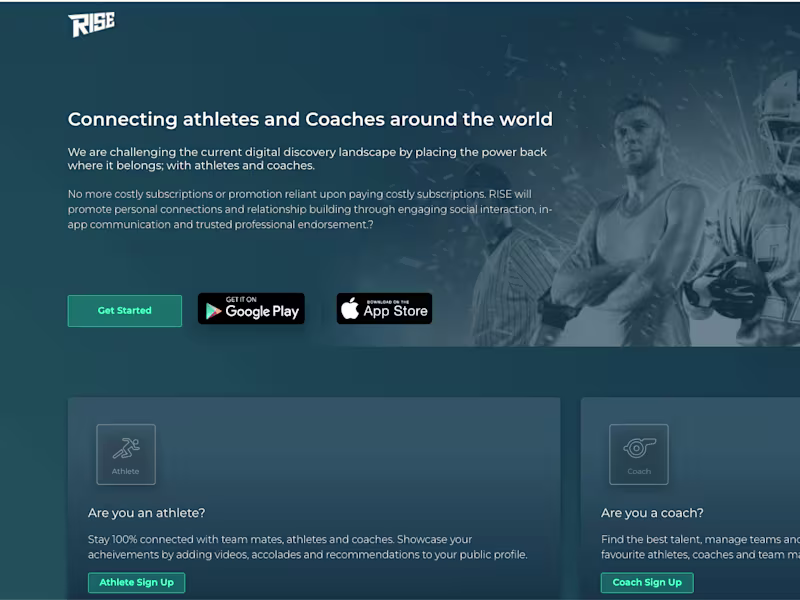 Cover image for Social App for athletes and Coaches around the world