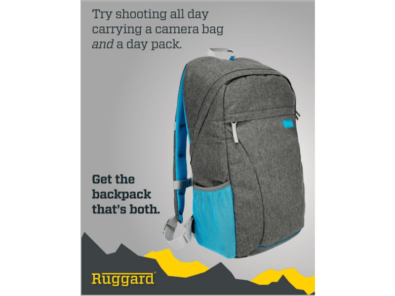 Cover image for In-Store Display: Ruggard Compact DSLR Backpack