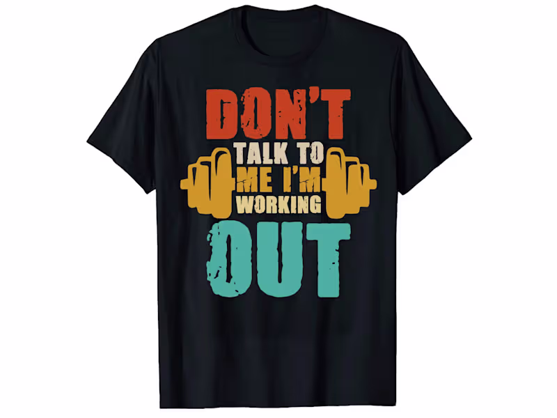 Cover image for Gym T shirt design