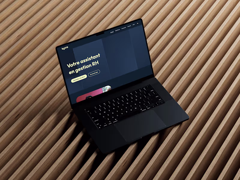 Cover image for Branding + Web design — Kyvra