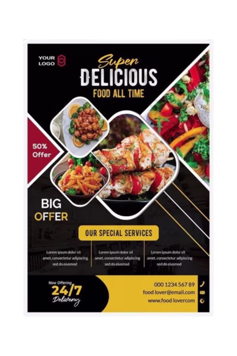 Cover image for "Savor the Flavor" Engaging design celebrating culinary delights