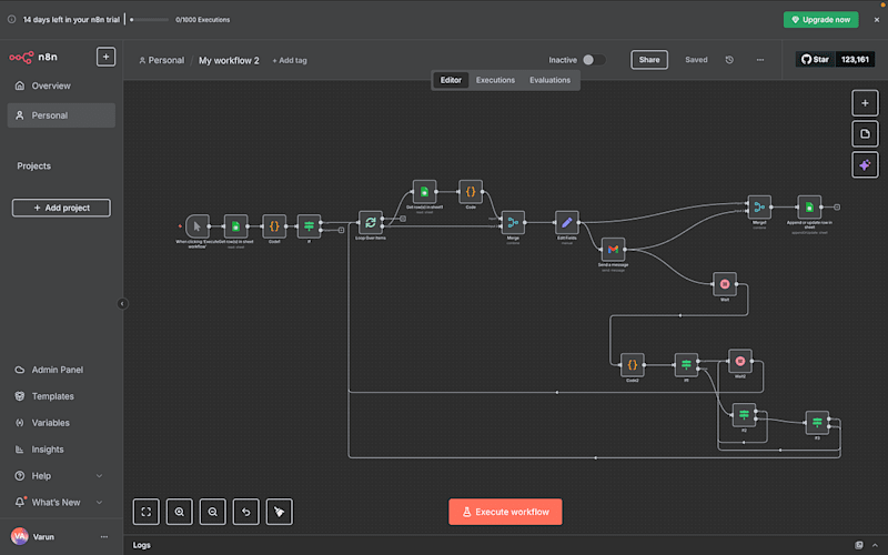 Cover image for Automating Email Outreach with n8n and ChatGPT