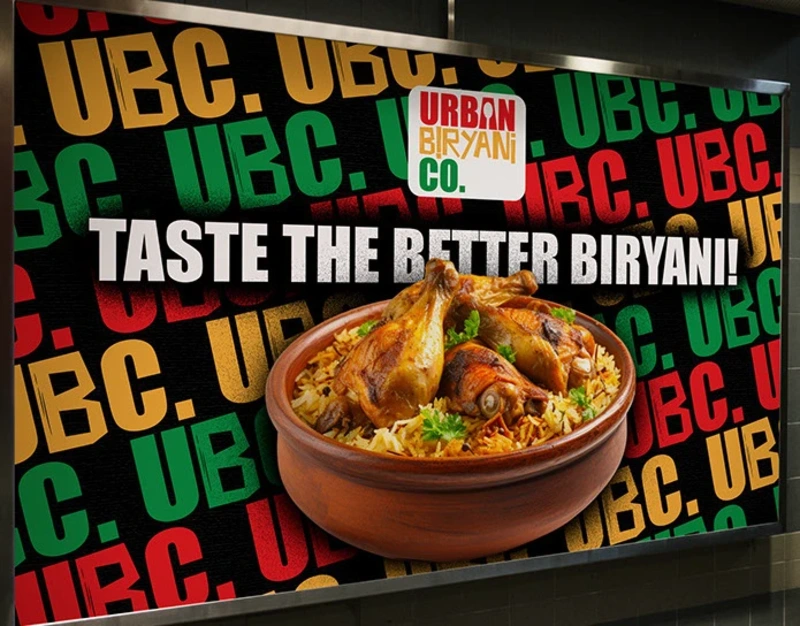 Cover image for Urban Biryani Co. Brand Identity