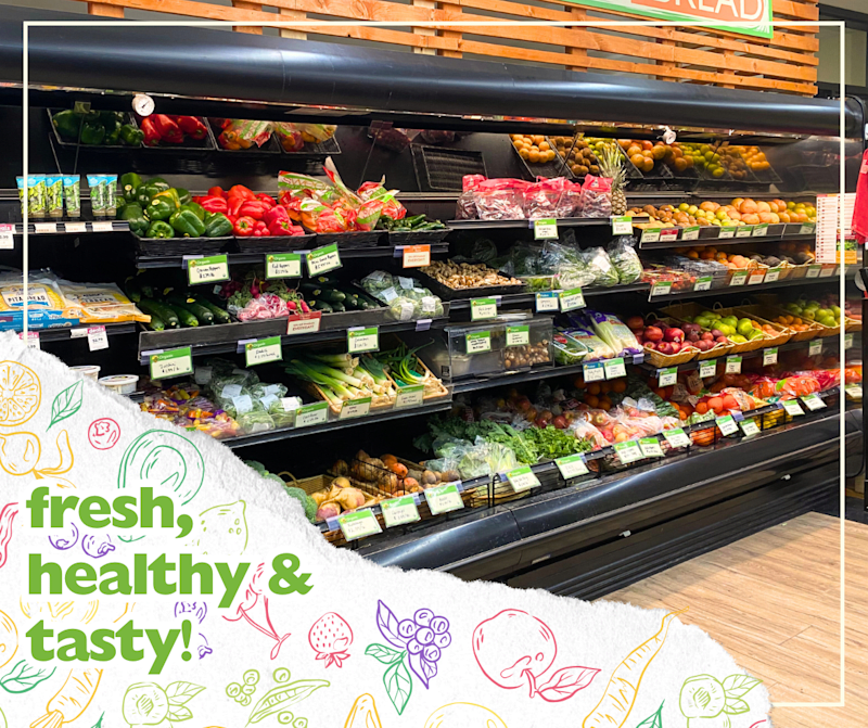 Cover image for Social Media Design: Organic Grocery Co-op 