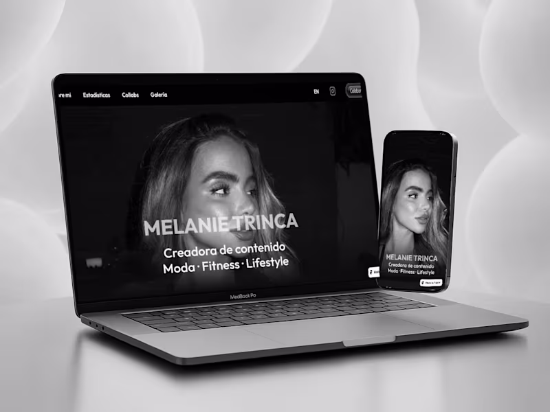 Cover image for Digital Media Kit Content Creator | Landing Page