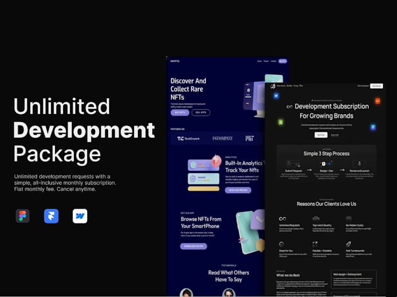 Cover image for Unlimited Web Design + Development Package