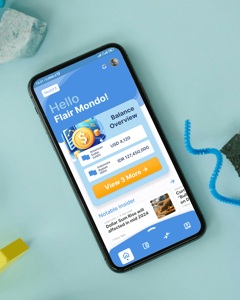 Cover image for SleekFx Foreign Exchange App