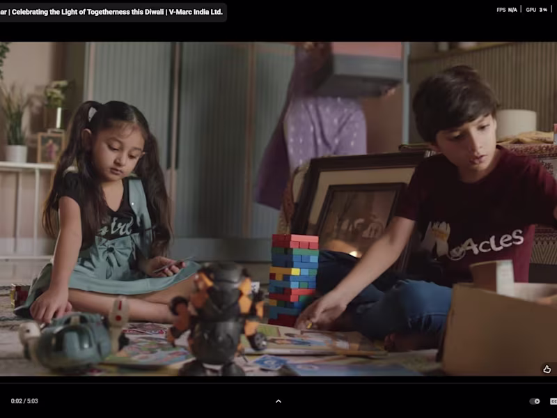 Cover image for I had the opportunity to edit this advertisement for V Marc ...