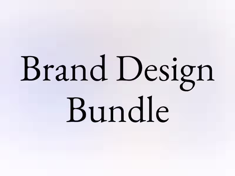 Cover image for Brand Design Bundle