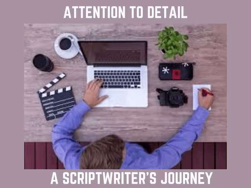 Cover image for Attention to Detail: A Scriptwriter’s Journey