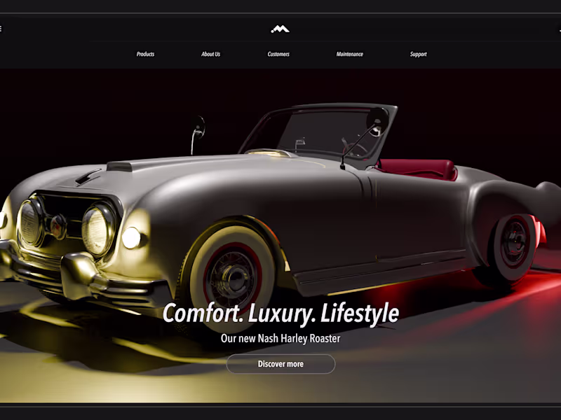 Cover image for Landing Page Website Design & Development (Webflow, Framer)