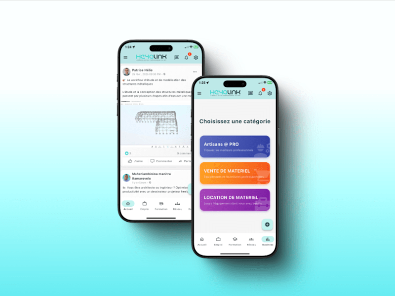Cover image for Heyalink mobile app 