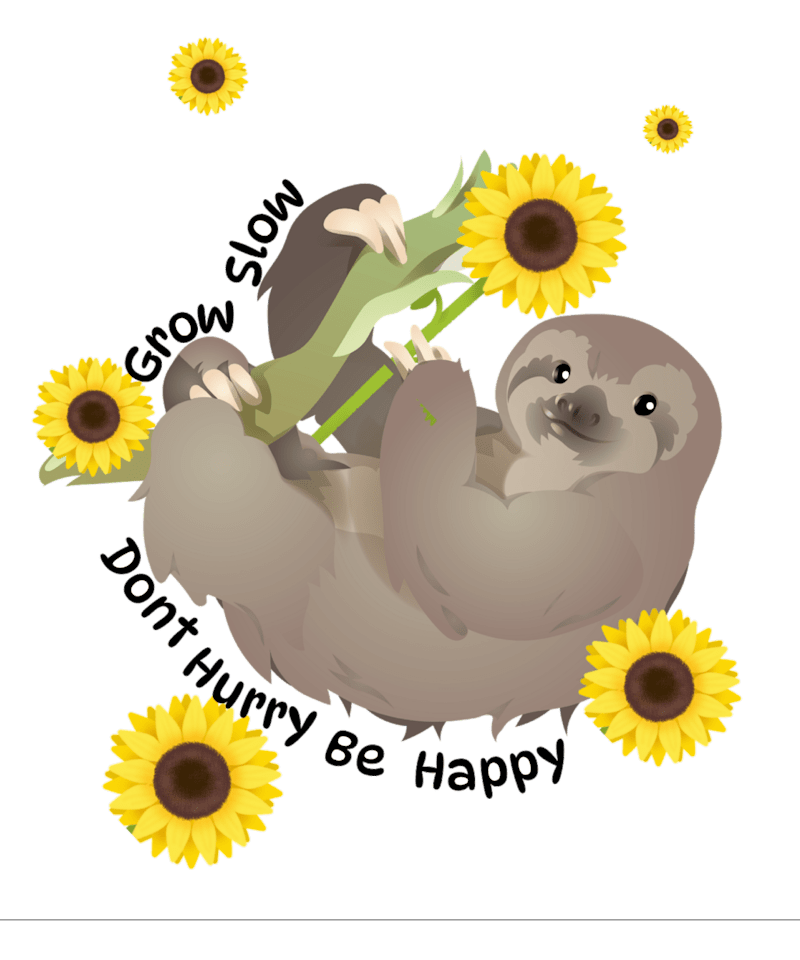 Cover image for Be a sloth 