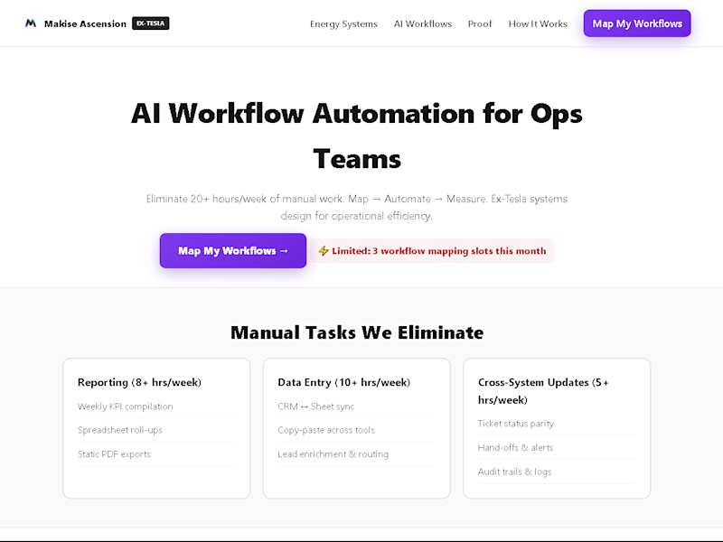 Cover image for Automated Lead Qualification & CRM Sync