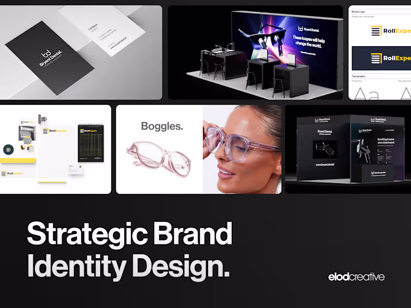 Cover image for Strategic Brand Identity Design.
