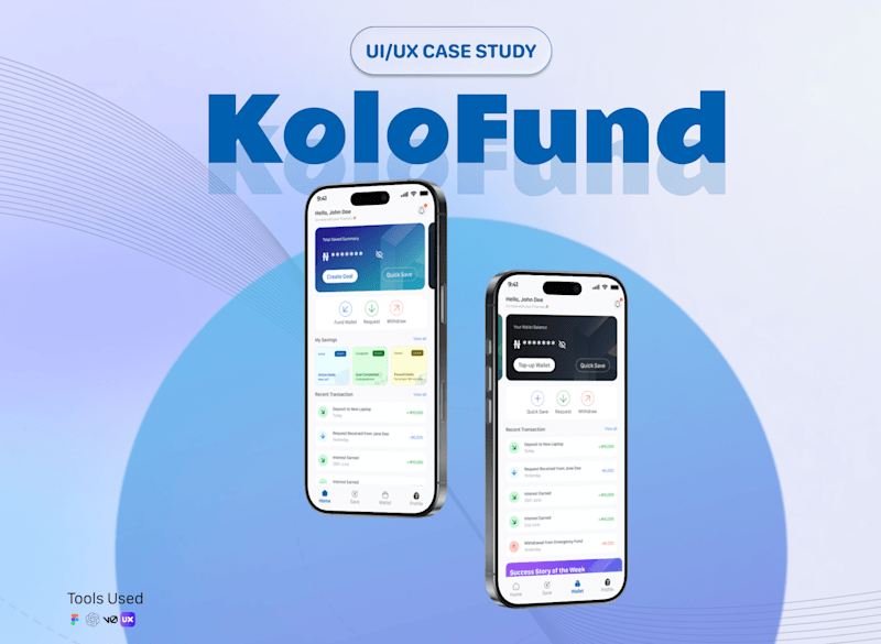Cover image for KoloFund Fintech Savings App