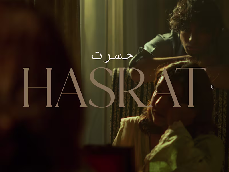 Cover image for HASRAT - A Short FIlm