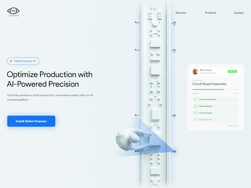 Cover image for Defect Scanner - AI Powered Quality Control