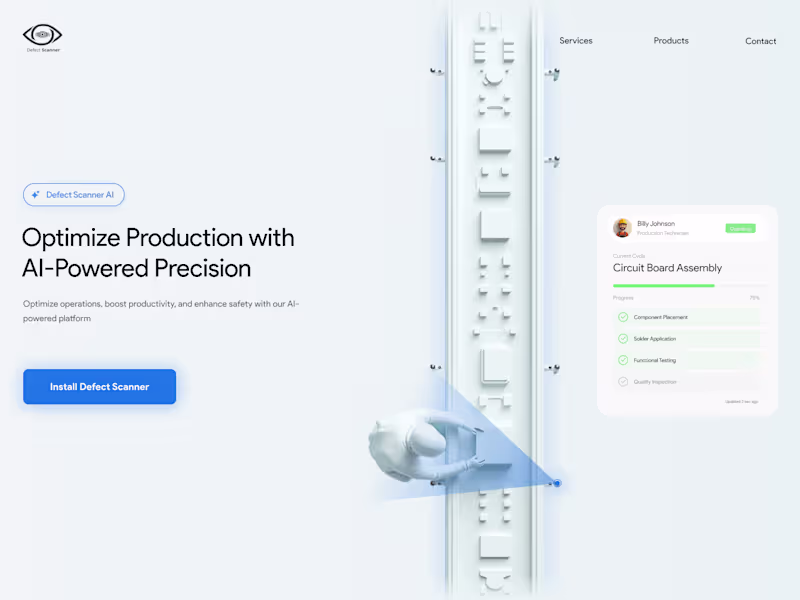 Cover image for Defect Scanner - AI Powered Quality Control