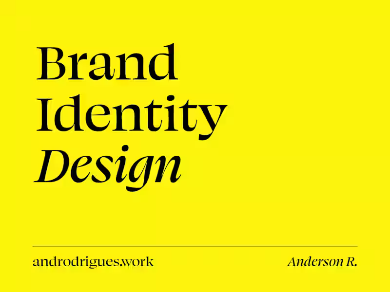 Cover image for Brand Identity Design