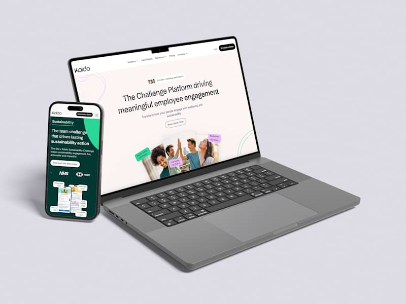 Cover image for Wellbeing & Sustainability —Framer Website Design