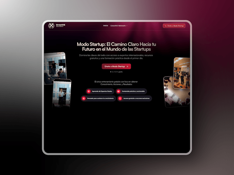 Cover image for One page - GrowthX · Startup College 